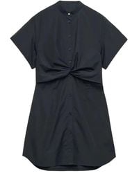 Rag & Bone - Gretchen Blousejurk Met Gedraaide Voorkant - Lyst
