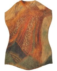 YANGKEHAN - Robe Courte À Imprimé Graphique - Lyst