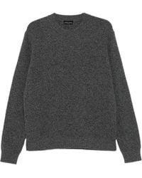 Roberto Collina - Jersey de canalé con cuello redondo - Lyst