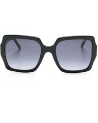 Marc Jacobs - J Marc-logo Oversize-frame Sunglasses - Lyst