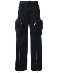 DSquared² - Cotton Cargo Trousers - Lyst