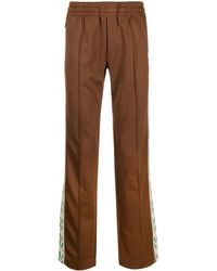 CASABLANCA - Logo-Patch Straight Track Pants - Lyst