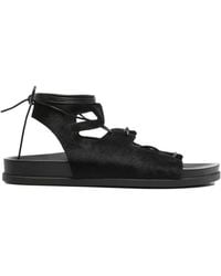Ancient Greek Sandals - Trata Pony Lace-Up Sandals - Lyst
