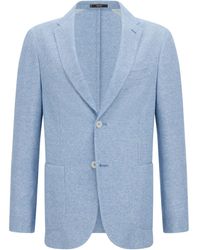 BOGGI - Blazer Con Tasche Applicate - Lyst