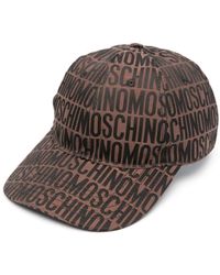 Moschino - Cappello da baseball con logo jacquard - Lyst