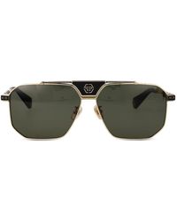 Philipp Plein - Pilot-Frame Sunglasses - Lyst