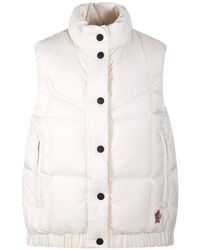Moncler - Doucy Quilted High-Neck Gilet - Lyst