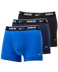 Nike - Dri-Fit Boxershorts Mit Logo-Bund (3Er-Pack) - Lyst