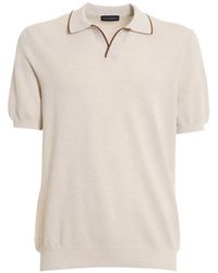 Gran Sasso - Collared Knit T-Shirt - Lyst