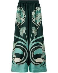 La DoubleJ - Floral-Print Trousers - Lyst