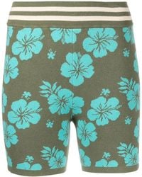 The Upside - Aloha-Knit Spin Shorts - Lyst