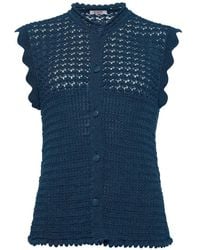 Eres - Aurora Crochet-Knit Top - Lyst