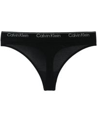 Calvin Klein - Culotte À Bande Logo - Lyst