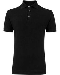 Franzese Collection - Gossip Ribbed-Trim Polo Shirt - Lyst