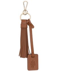 Eleventy - Tassel Logo-Tag Keyring - Lyst