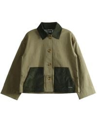 Barbour - Cloverdale Cropped Jacket - Lyst