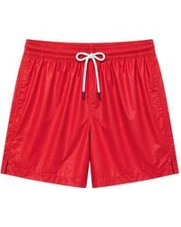 LES HÉRITIERS - Drawstring-Waist Swim Shorts - Lyst