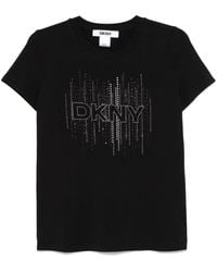 DKNY - T-Shirt Con Logo - Lyst
