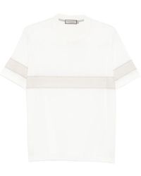 Canali - Crew-Neck T-Shirt - Lyst