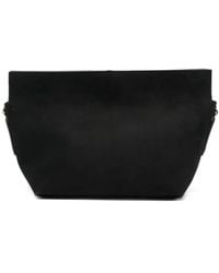 THEMOIRÈ - Small Zoe Suede-Effect Clutch Bag - Lyst