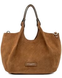 Gianni Chiarini - Dua Suède Leren Schoudertas - Lyst