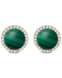 Daniel Wellington - Audrey Malachite Embellished Earrings - Lyst