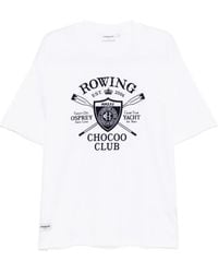 Chocoolate - Embossed-Printed T-Shirt - Lyst