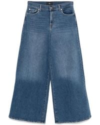 7 For All Mankind - Jeans mit Bleach-Effekt - Lyst
