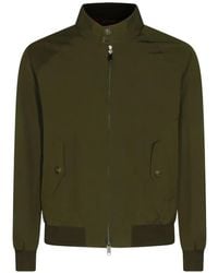 Baracuta - High-Neck Zip-Up Jacket - Lyst
