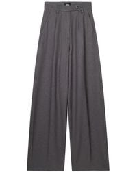 Gcds - Logo-Patch Wide-Leg Trousers - Lyst