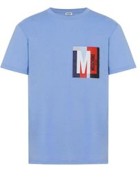 Moschino - Logo-Patch T-Shirt - Lyst
