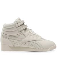 Reebok - Freestyle Hi Touch-Strap Sneakers - Lyst