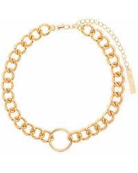 Frame Chain - Gold-plated Chain-link Necklace - Lyst