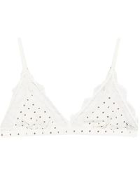 ROTATE BIRGER CHRISTENSEN - Lace Triangle Bra - Lyst