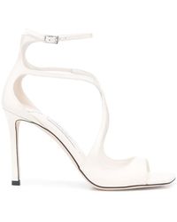 Jimmy Choo - Sandals Leather Salpa Plastic Metal - Lyst