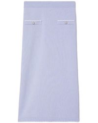 Tory Burch - Wollen Gewelfde Rok - Lyst