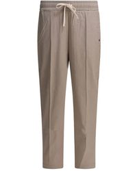 Altum - Elasticated-Waist Trousers - Lyst