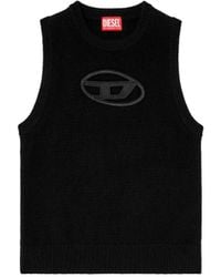DIESEL - M-Argarin Knitted Top - Lyst