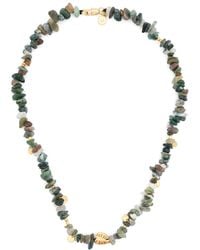 Bimba Y Lola - Leaf-bead Stone Necklace - Lyst