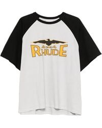 Rhude - 4X4 Spirit Logo-Print Raglan-Sleeve T-Shirt - Lyst