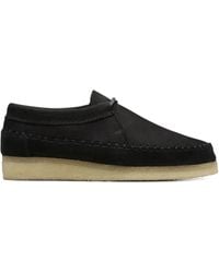 Clarks - Weaver Tie Suede" Derby Shoes - Lyst