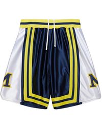 Mitchell & Ness - Michigan Wolverines 1988-89 Shorts - Lyst