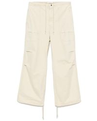 Entire studios - Katoenen Broek Met Wijde Pijpen - Lyst