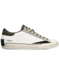 Crime London - Distressed 2.0 Panelled Sneakers - Lyst