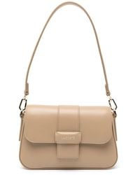Lacoste - Logo-Appliqué Flap Bag - Lyst