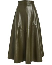 SKIIM - Max Panelled Maxi A-Line Skirt - Lyst