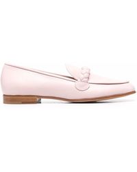 Gianvito Rossi - Loafer mit Flechtdetail - Lyst