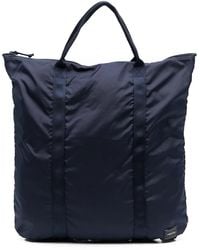 Porter-Yoshida and Co - Logo-Patch Zipped Backpack - Lyst