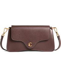 Coccinelle - Mini Sac Porté Épaule À Plaque Logo - Lyst