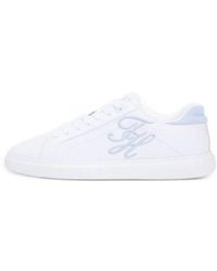 Tommy Hilfiger - Logo-Embroidered Sneakers - Lyst